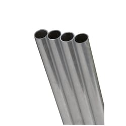 K&S 3/32 in. D X 12 ft. L Round Aluminum Tube