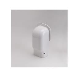 Slimduct Lineset Cover Wall Inlet 3.75 in. W White