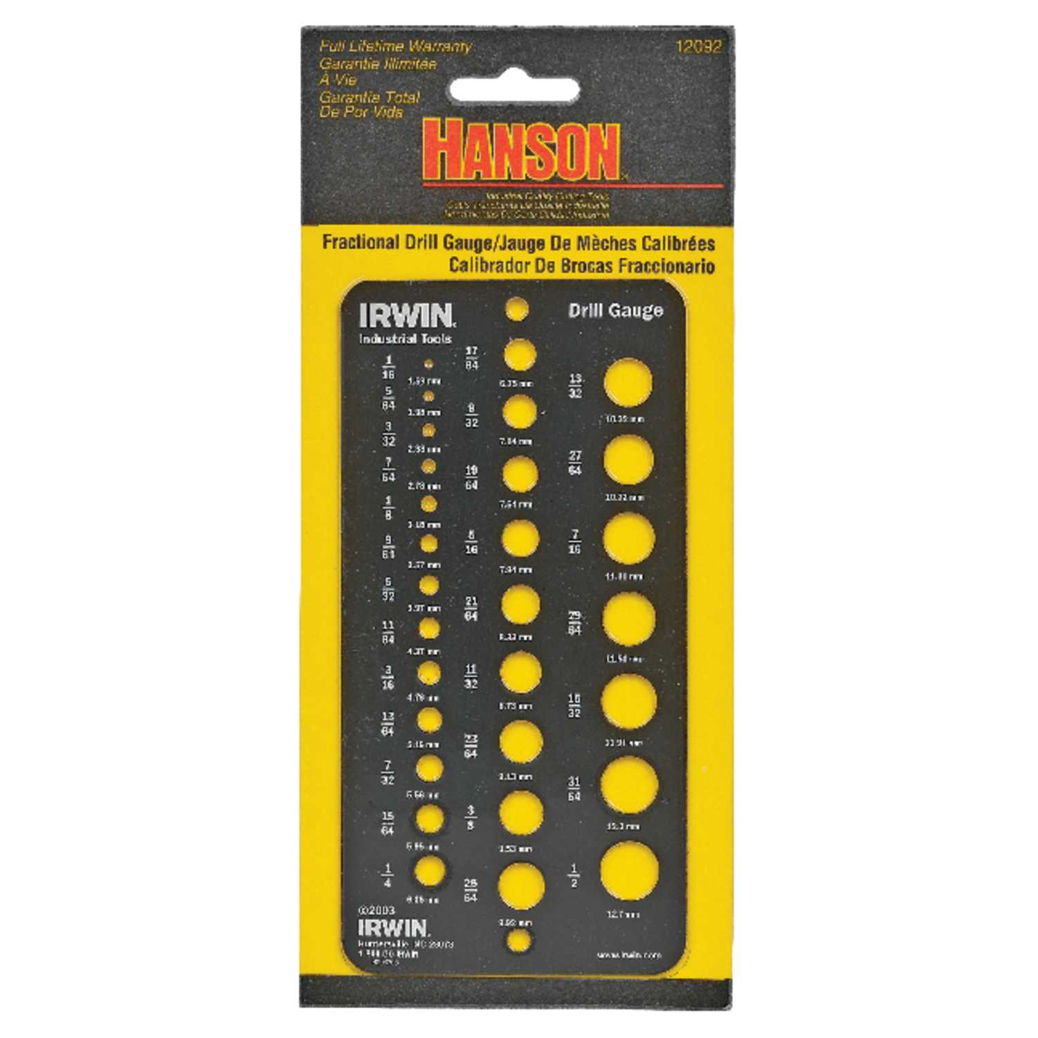 Irwin Hanson Multi Size in. Dia. Steel General Purpose Drill Bit 1 pc. Ace Hardware