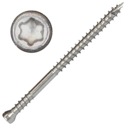 Screw Products PICO No. 8 X 2-1/2 in. L Star Reverse Wood Screws 119 pk