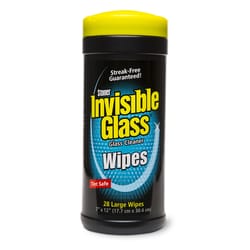 Stoner Invisible Glass Glass Cleaner Wipes 28 ct