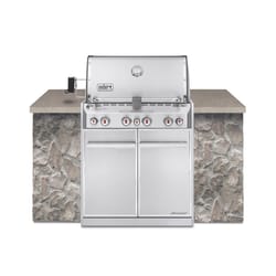 Weber Summit S-460 4 Burner Natural Gas Grill Stainless Steel