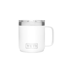 YETI Rambler 10 oz White BPA Free Mug with MagSlider Lid