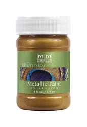 Modern Masters Shimmer Satin Brass Water-Based Metallic Paint 6 oz