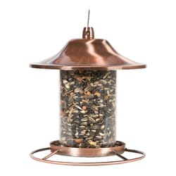 Perky-Pet Wild Bird 2 lb Metal/Plastic Panorama Bird Feeder 1 ports