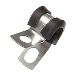 Jandorf 1/4 in. D Stainless Steel Cushion Clamp 2 pk