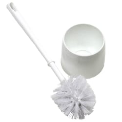 Chef Craft Toilet Brush and Caddy White