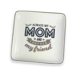 Trinket Dishes Mom Tray Ceramic 1 pk