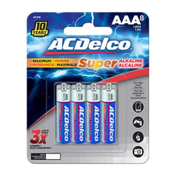 ACDelco AAA Alkaline Batteries 8 pk Carded