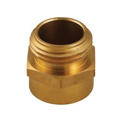 Plumb Pak Brass 3/4 in. D X 3/4 in. D Hose Adapter 1 pk