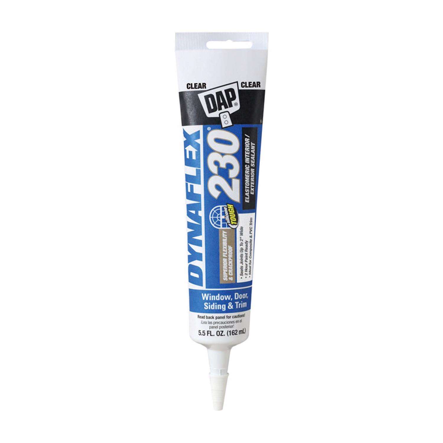 DAP Dynaflex 230 Clear Premium Latex Sealant 5.5 oz - Ace Hardware