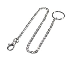 HILLMAN Metal Silver Belt Hooks/Pocket Chains Keychain