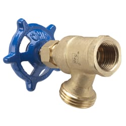 Homewerks 3/4 in. X 3/4 in. FIP x MHT Brass Boiler Drain Valve