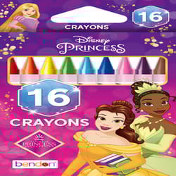 Bendon Disney Washable Assorted Color Crayons 16 pk