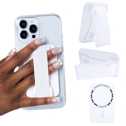 LoveHandle MagSafe White Cell Phone Grip For All Smartphones