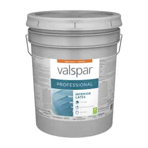 Valspar  Contractor Professional  Semi-Gloss  Basic White  Acrylic Latex  Paint  5 gal. 