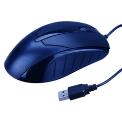 Home Plus 3 Button Ergonomic Mouse 1 pk