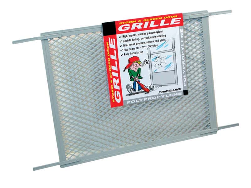 PrimeLine Gray Plastic Screen Door Grille 1 pc Ace Hardware