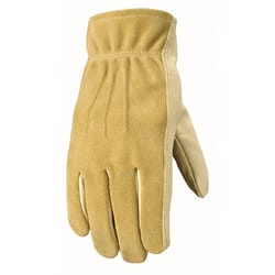 Wells Lamont Women's Work Gloves Tan L 1 pk