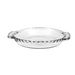 Anchor Hocking 9-1/2 in. W X 9-1/2 in. L Deep Pie Dish Clear