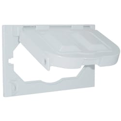 Sigma Engineered Solutions Rectangle Plastic 1 gang 4.76 in. H X 3.01 in. W Multi-Use Cover