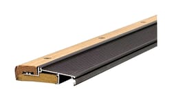 M-D BUILDING PRODUCTS 1.13 in. H X 4.5 in. W X 36 in. L Aluminum Adjustable Deluxe Threshold Oak