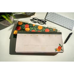 Denik, LLC 6.25 in. W X 14 in. L Multicolored Oranges Hardcover Notebook
