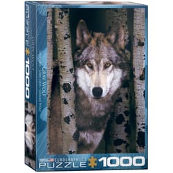 Eurographics Gray Wolf Jigsaw Puzzles Multicolored 1000 pc