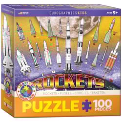 Eurographics Rockets Jigsaw Puzzles Multicolored 100 pc