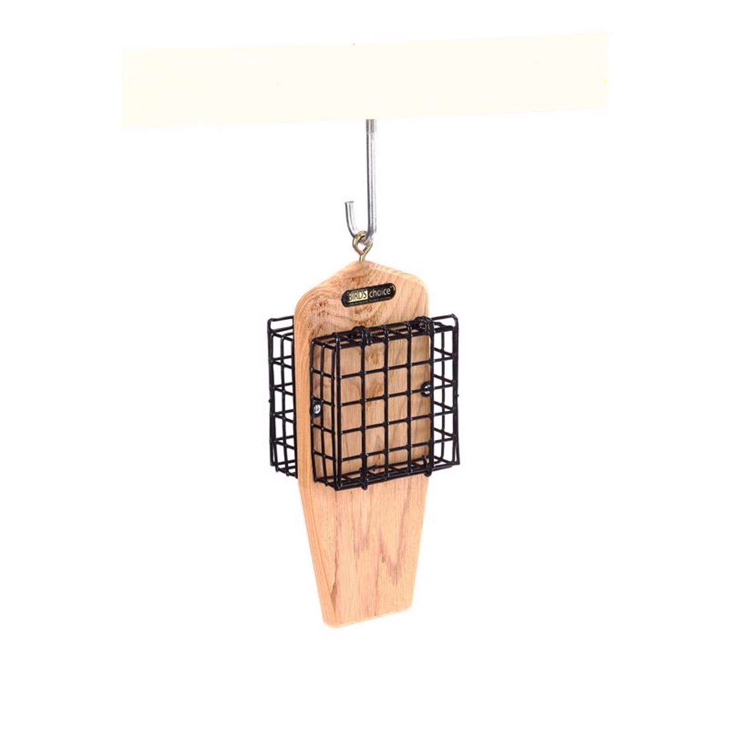 Birds Choice Suet Feeder Woodpecker 2 lb Cedar Hanging Suet Double Suet