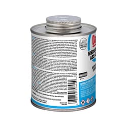 Oatey Black Cement For ABS 16 oz