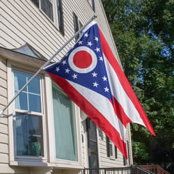 Valley Forge Ohio State Flag 36 in. H X 60 in. W
