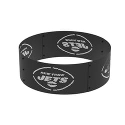 Blue Sky Outdoor Living NFL 12 in. H X 36 in. W Steel Round New York Jets Fire Ring For Wood