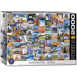 Eurographics World - Globetrotter Jigsaw Puzzles Multicolored 2000 pc