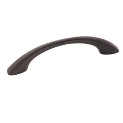 Amerock Valie Contemporary Cabinet Pull 3-3/4 in. Matte Black Black 1 pk