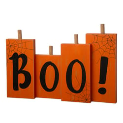 Glitzhome 13.66 in. BOO Fall Decor