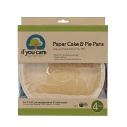 If You Care Brown Paper Cake and Pie Pans