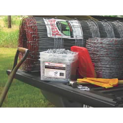 Red Brand Toughcoat 2.5 in. W X 9.75 in. L Steel Barbed Staple 1 pk 40 lb