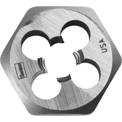 Irwin Hanson High Carbon Steel SAE Hexagon Die 3/4 in. 1 pc