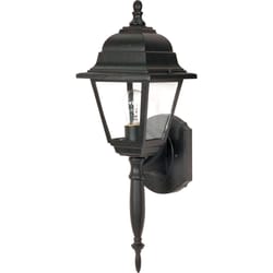 Nuvo Briton Textured Black Switch Incandescent Lantern Fixture