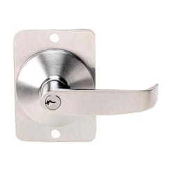 Tell Cortland Satin Chrome Entry Lever 2 in.