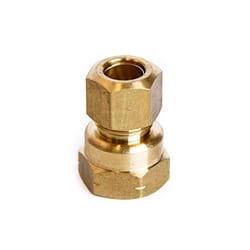 ATC 3/8 in. Compression in. X 3/8 in. D FPT Brass Coupling