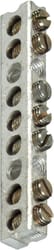 Square D 100/200 amps 120/240 V 1 space 12 circuits Surface Mount Ground Bar Kit