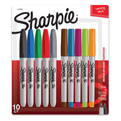 Sharpie Assorted Ultra Fine and Fine Tips Permanent Marker 10 pk