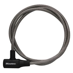 Master Lock 3/8 in. D X 72 in. L Vinyl Coated Steel Locking Cable