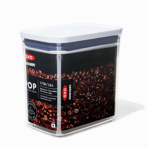 OXO Steel 1.7 qt. POP Coffee Canister