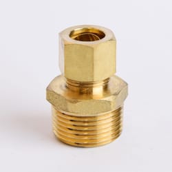 ATC 1/2 in. Compression 3/4 in. D MPT Brass Connector