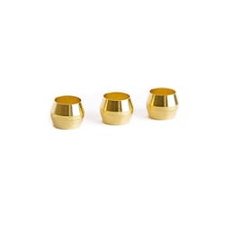 ATC 1/4 in. Compression X 1/4 in. D Compression Brass Sleeve