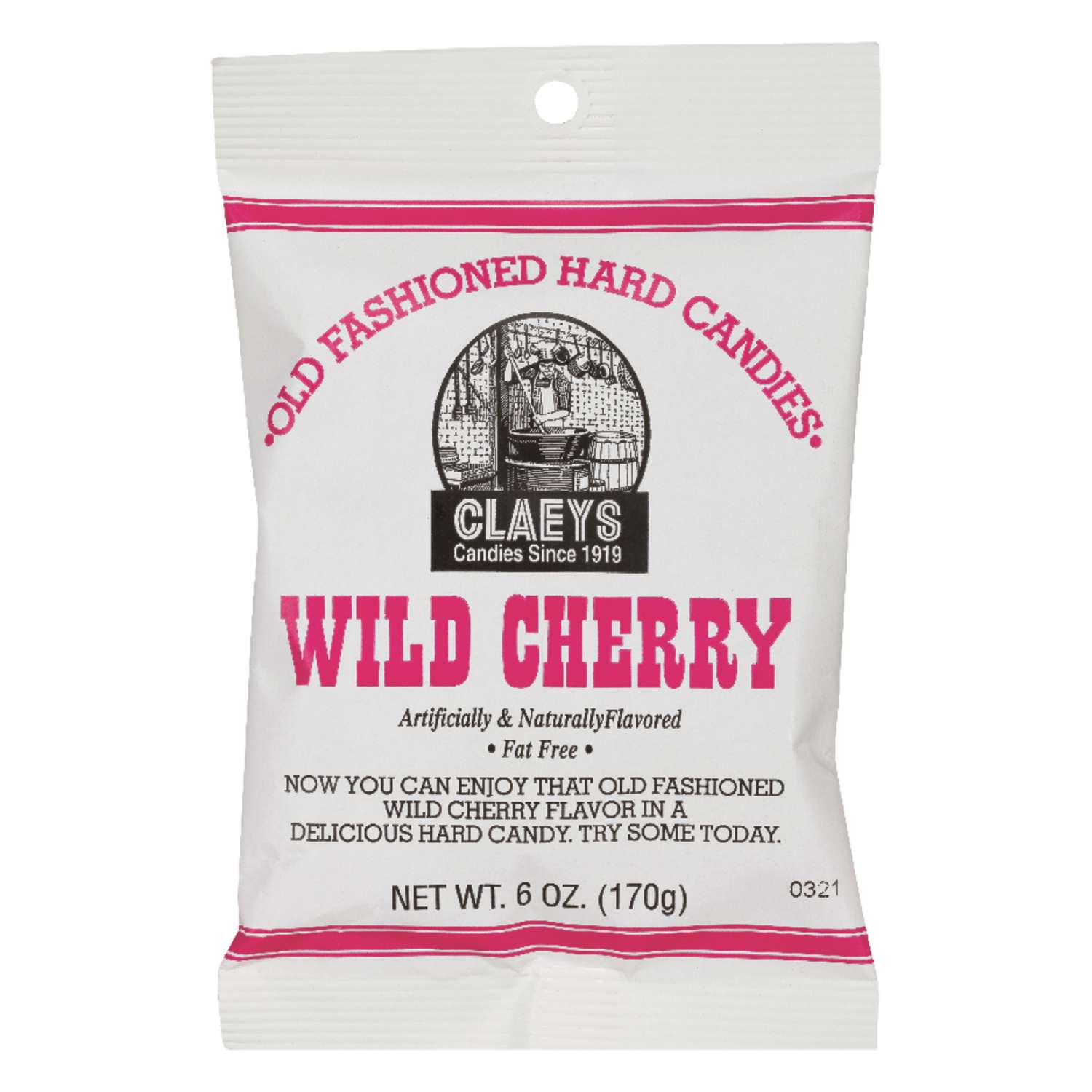 Claeys Old Fashioned Wild Cherry Hard Candy 6 oz. Ace Hardware