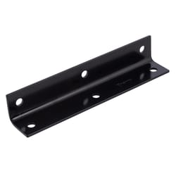 Hampton 1.6 in. H X 9 in. W X 1/8 in. D Black Steel Inside/Outside Corner Brace